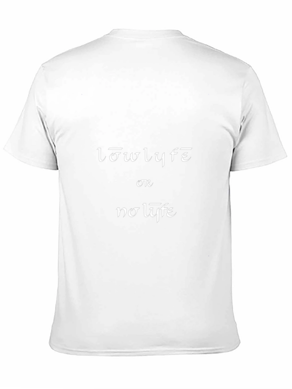 Lowlyfe T-Shirt - Mens Short Sleeve Black Tee