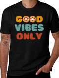 Good Vibes Only Graphic Tee - Positive Message T-Shirt