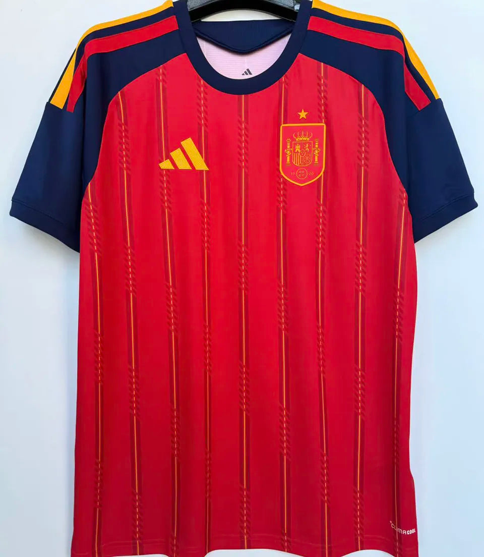 LAMINE YAMAL #19 Spain 1:1 Quality Home Red Fans Jersey 2026/27 ★★ Back