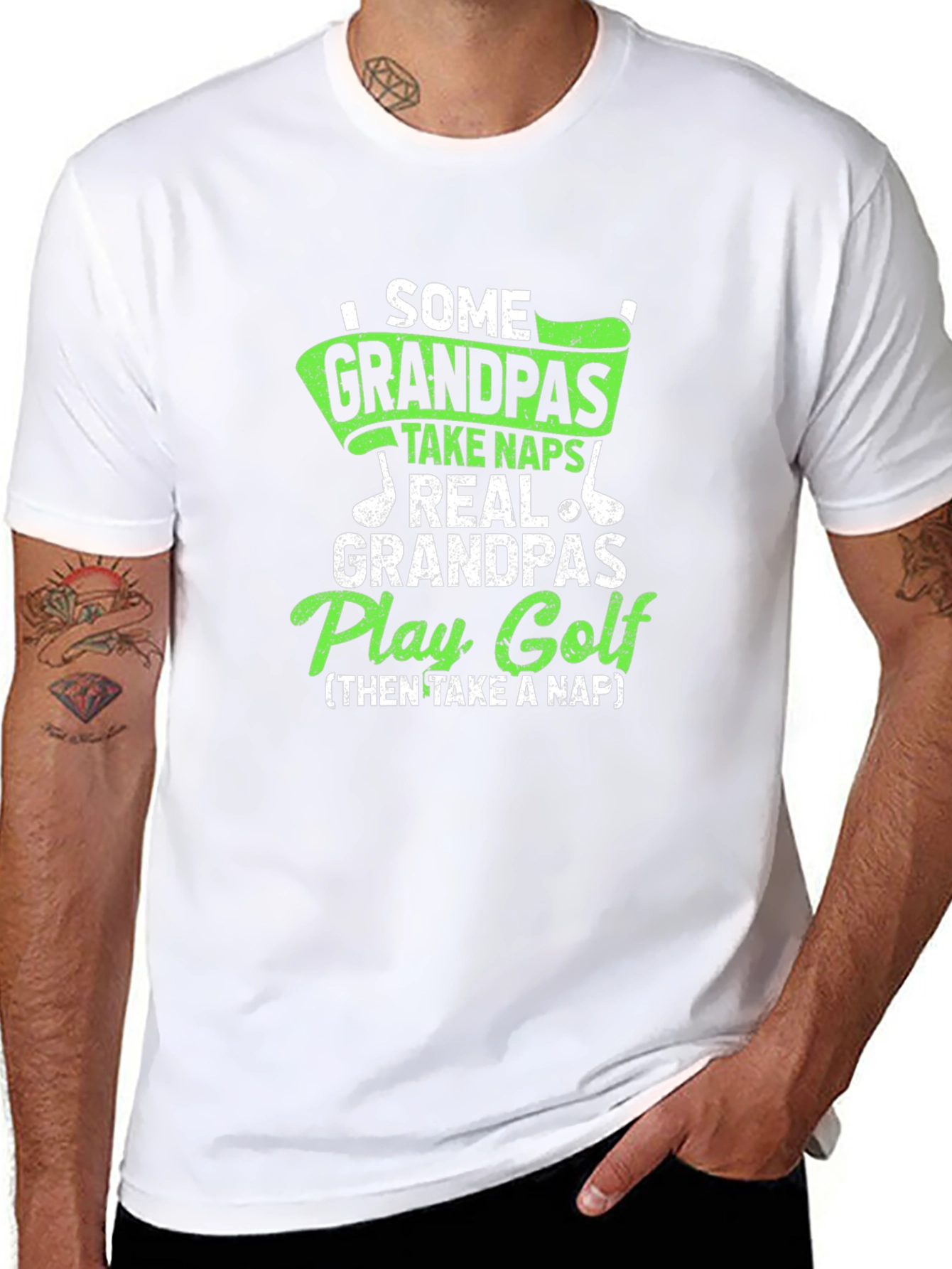 Grandpas Golf T-Shirt - Funny Golf Lover Tee