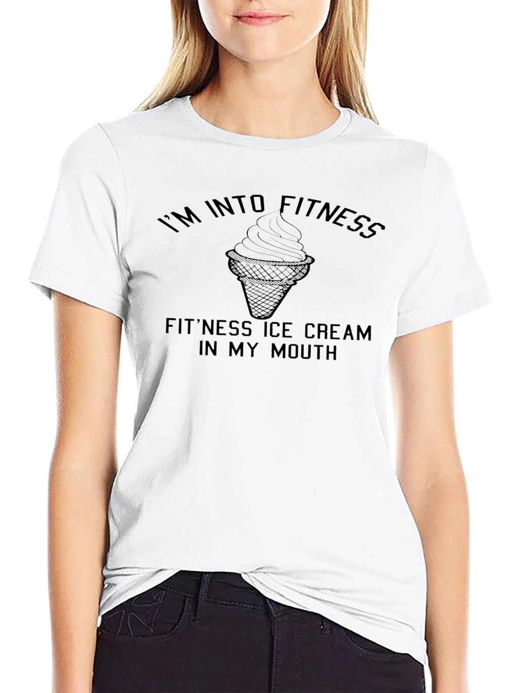 Im Into Fitness Ice Cream T-Shirt