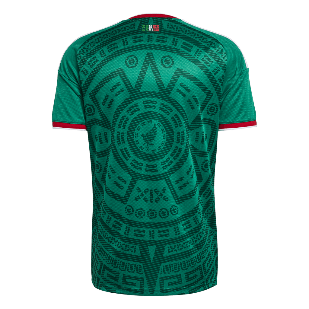 Mexico Home Soccer Jersey World Cup 2026 Green Back