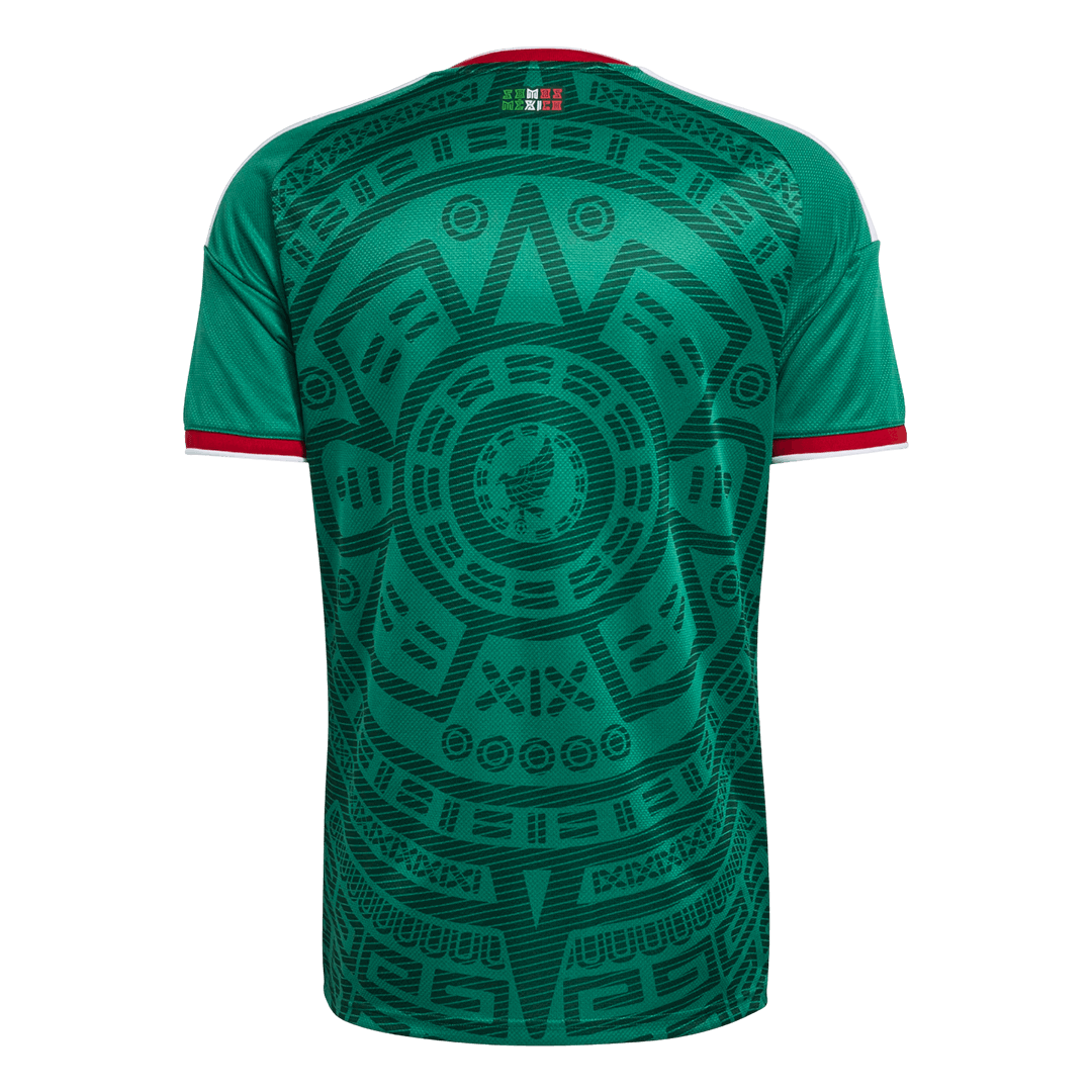 Mexico Home Soccer Jersey World Cup 2026 Green Back