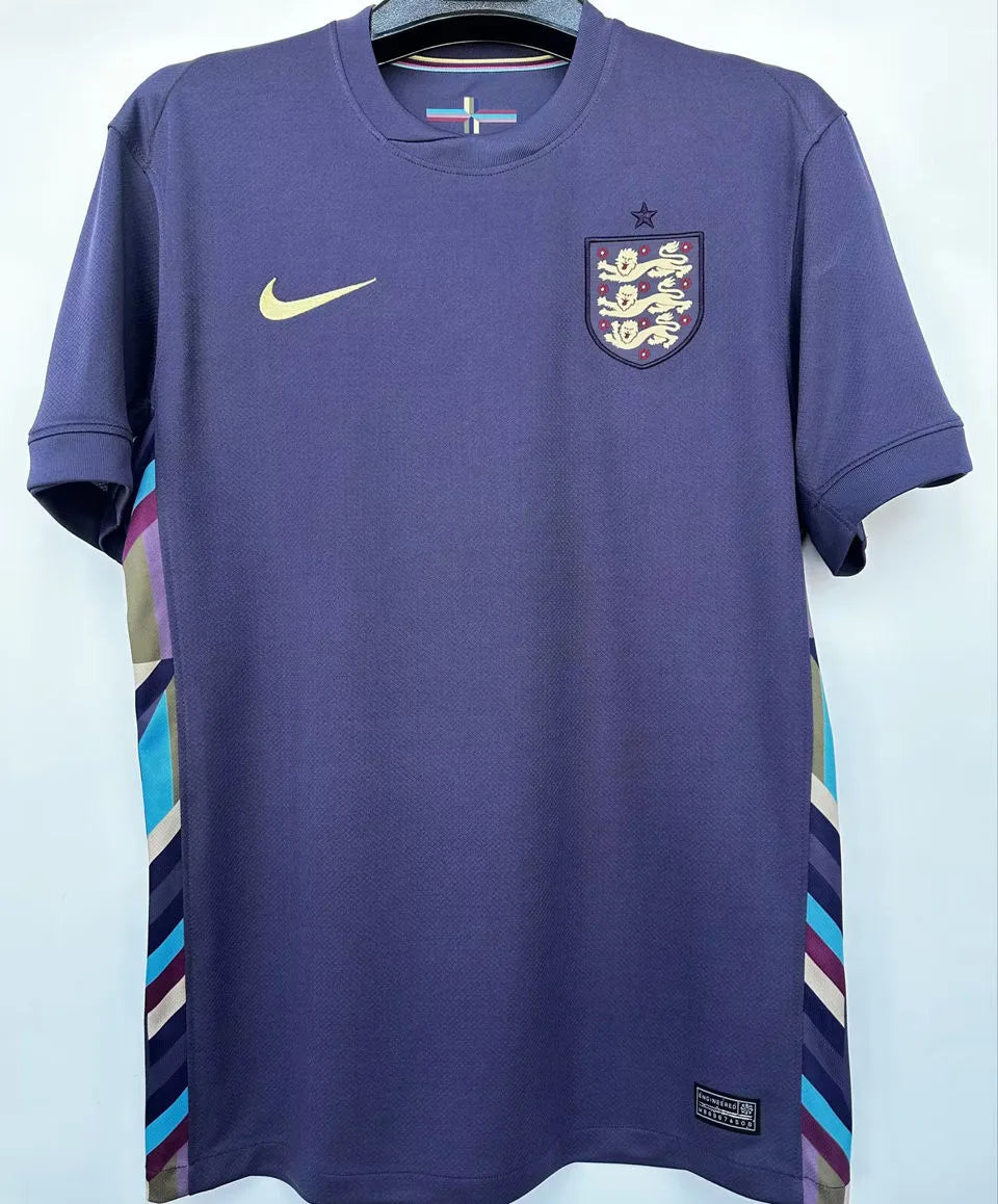 KANE #9 England 1:1 Quality Away Fans Soccer Jersey 2024/25 ★★ Detail 1