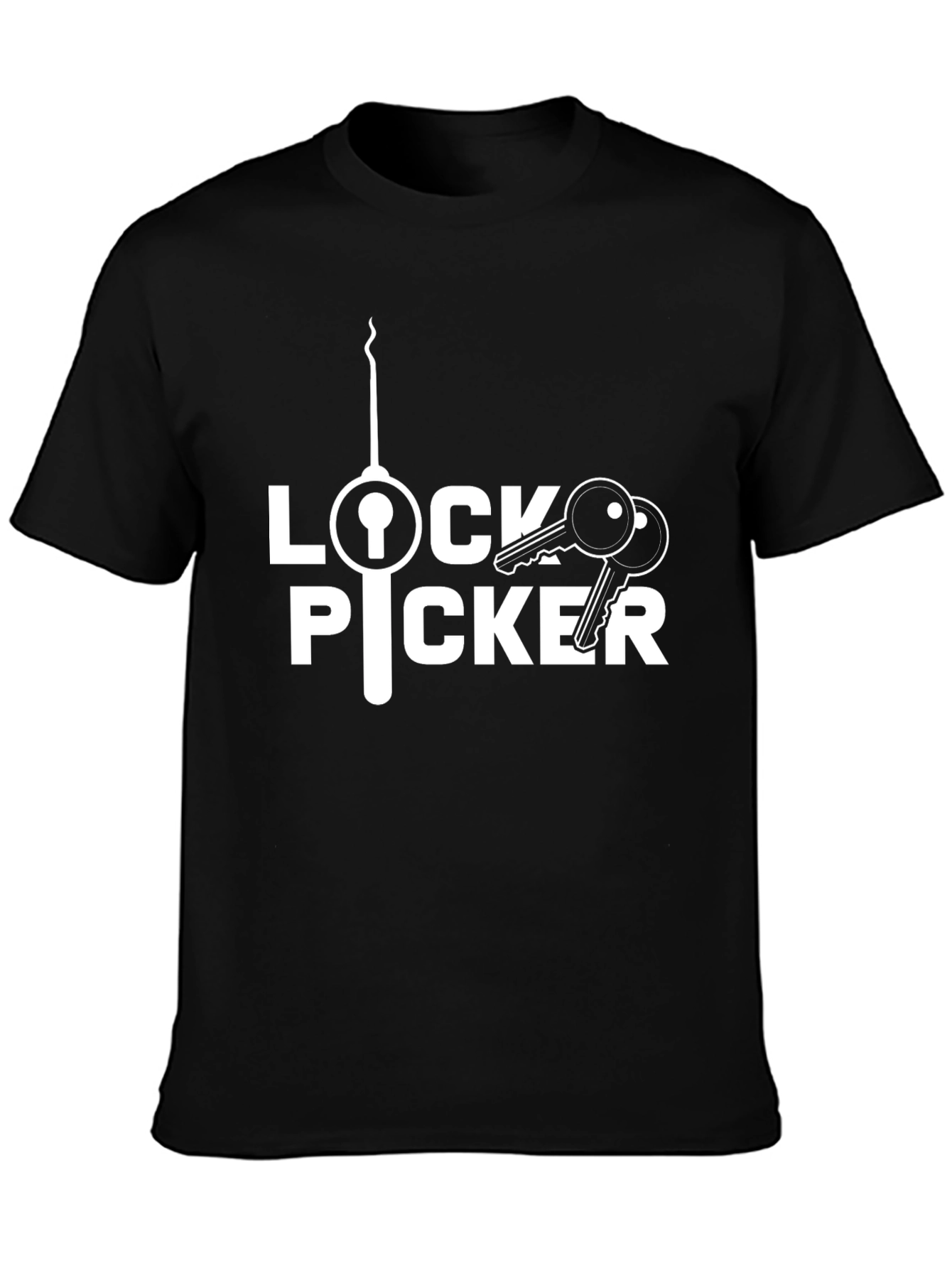 Lock Picker Graphic Tee - Novelty Humor Shirt