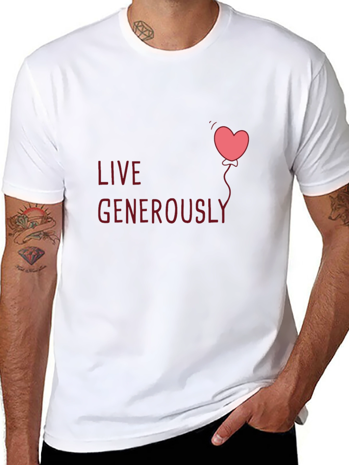 Live Generously Graphic Tee