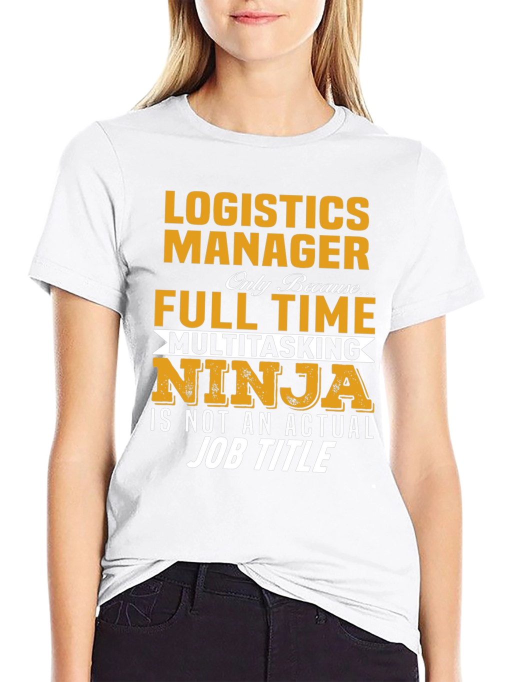 Logistics Manager Full Time Ninja T-Shirt