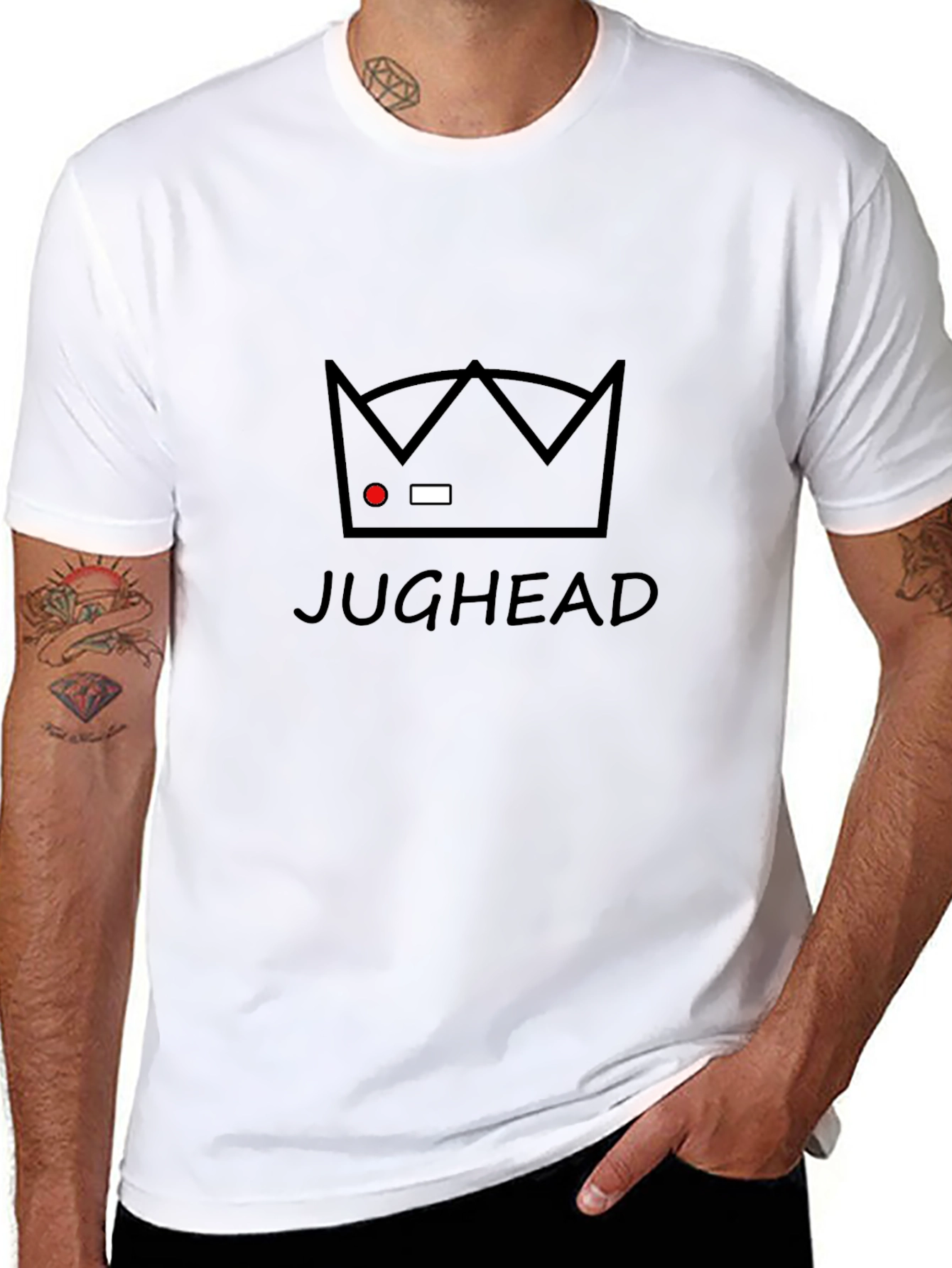 Jughead Crown Black T-Shirt - Trendy & Comfortable