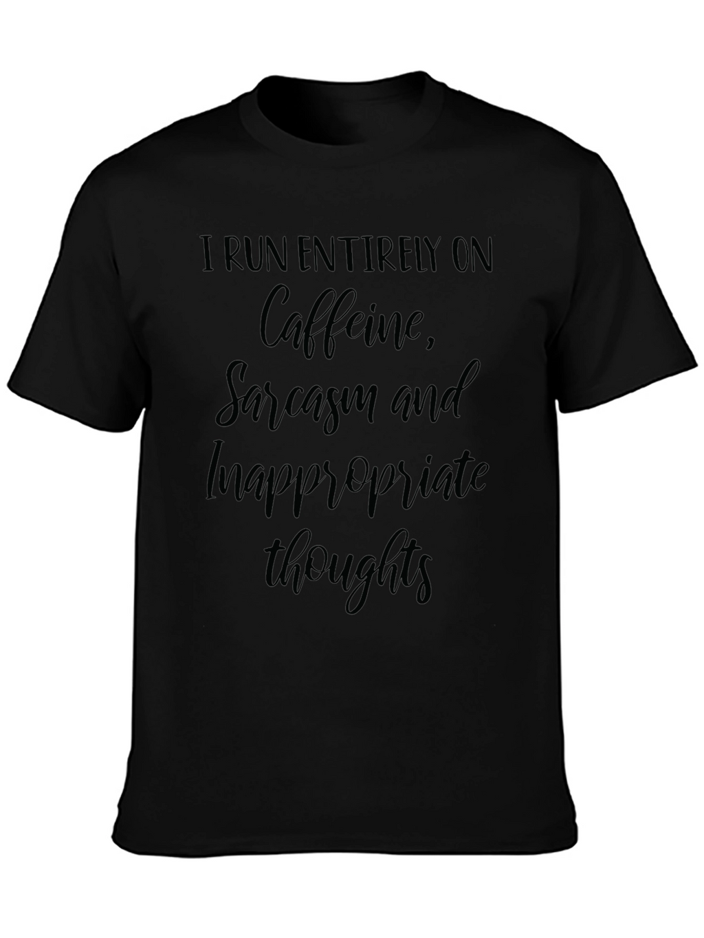 Sarcastic Caffeine Thought T-Shirt