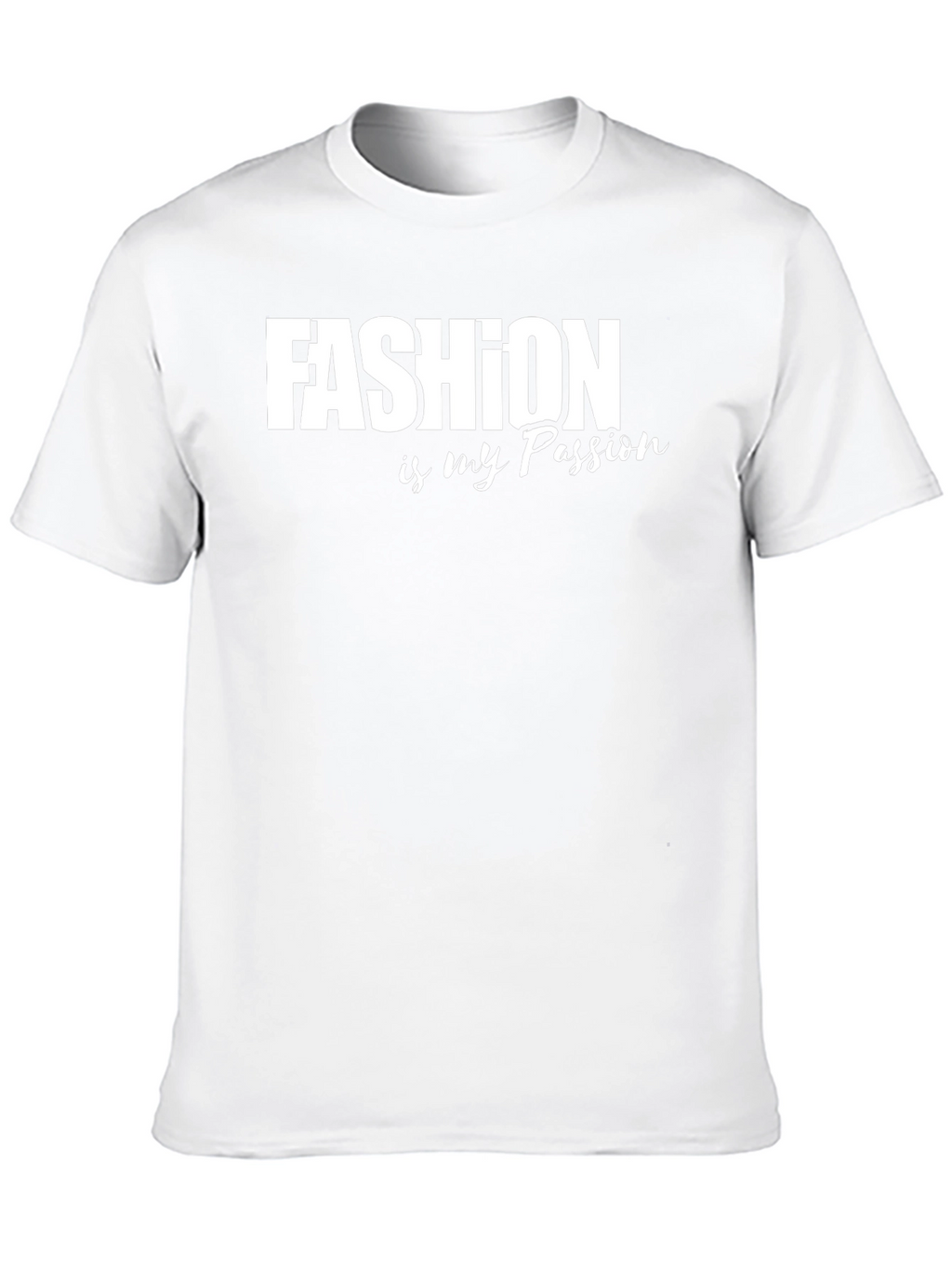 Fashion is my Passion Graphic Tee - Black
