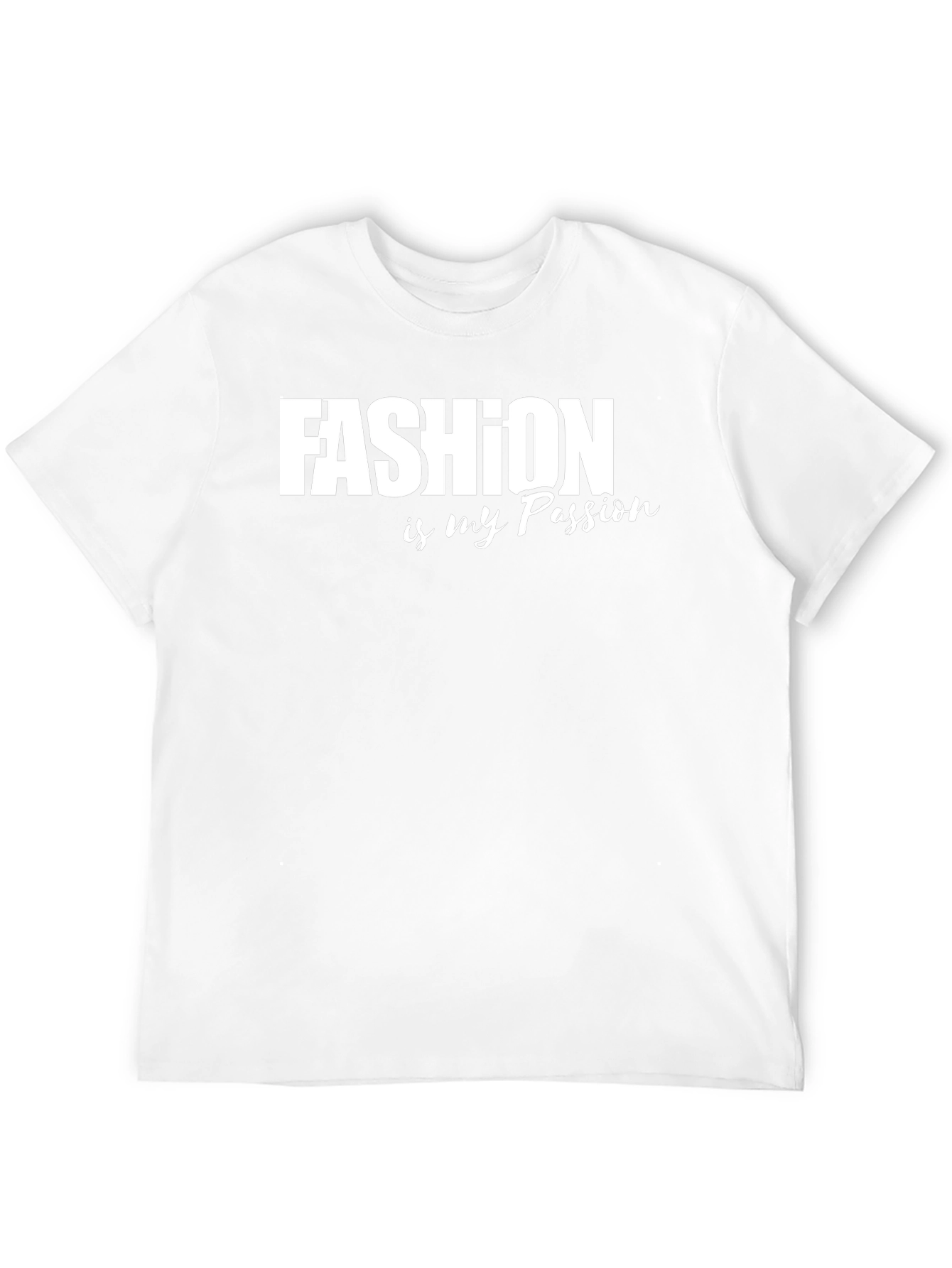 Fashion is my Passion Graphic Tee - Black