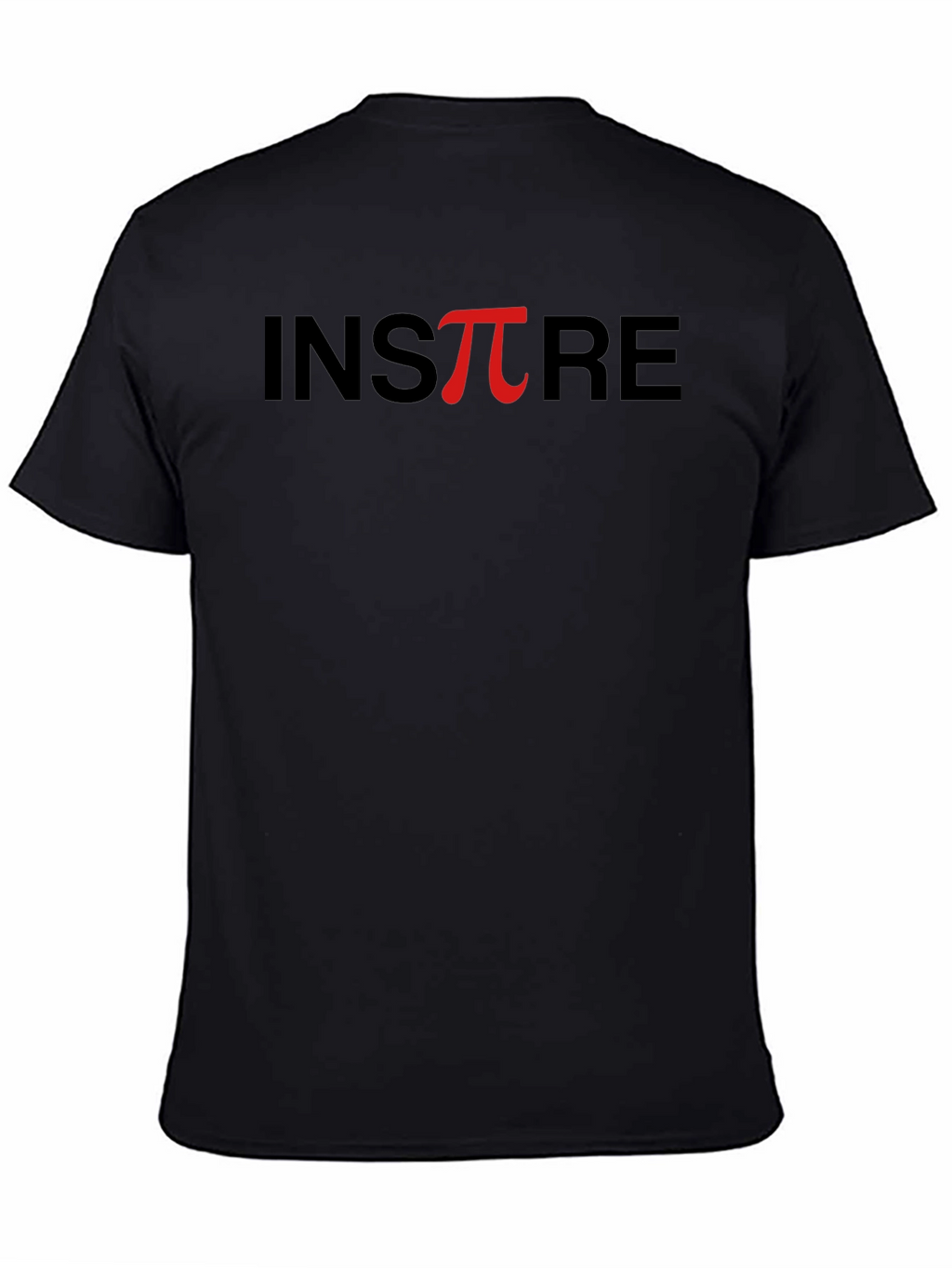Inspire Pi Math T-Shirt - Black Short Sleeve