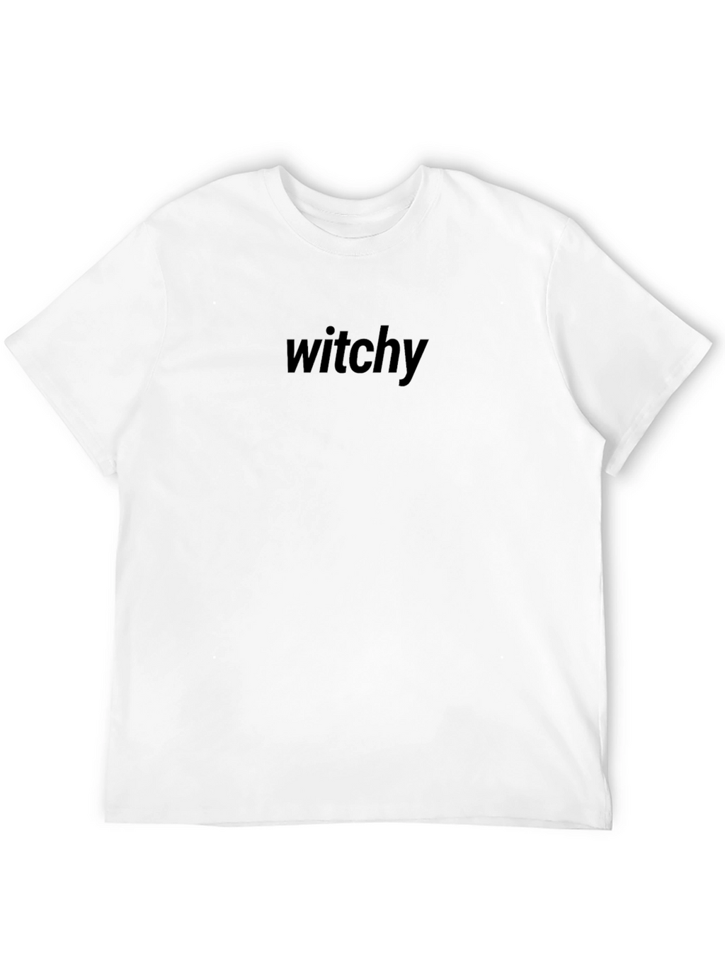 Witchy Black Graphic T-Shirt - Unisex Casual Tee