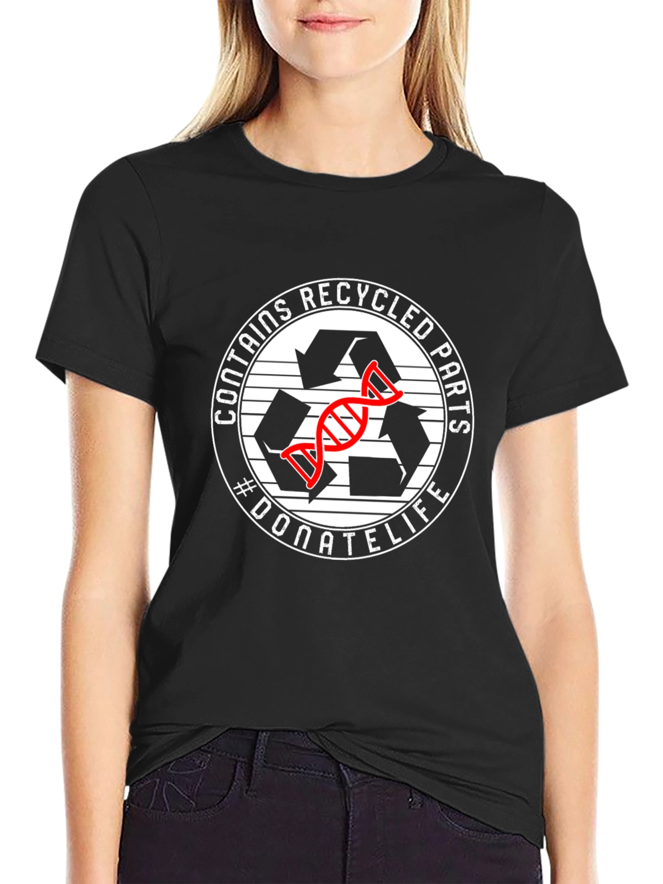 Recycled Parts Donate Life T-Shirt