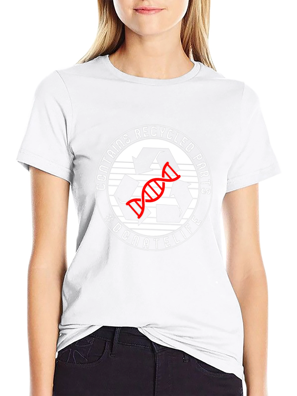 Recycled Parts Donate Life T-Shirt