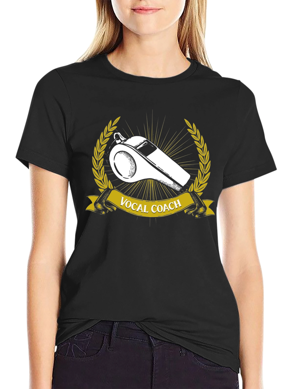 Vocal Coach Whistle Graphic Tee