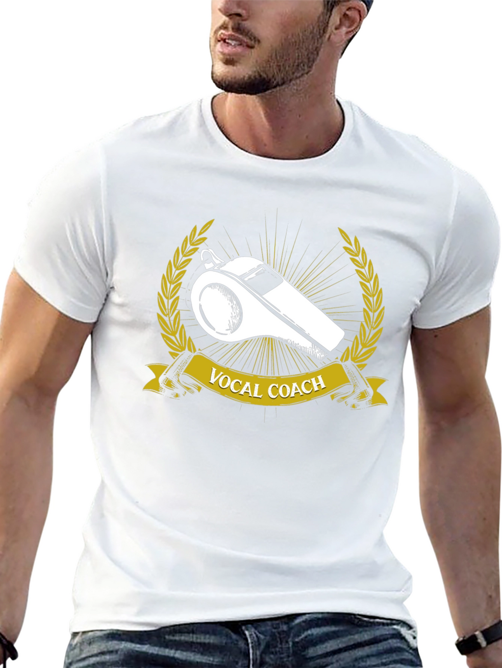Vocal Coach Whistle Graphic Tee