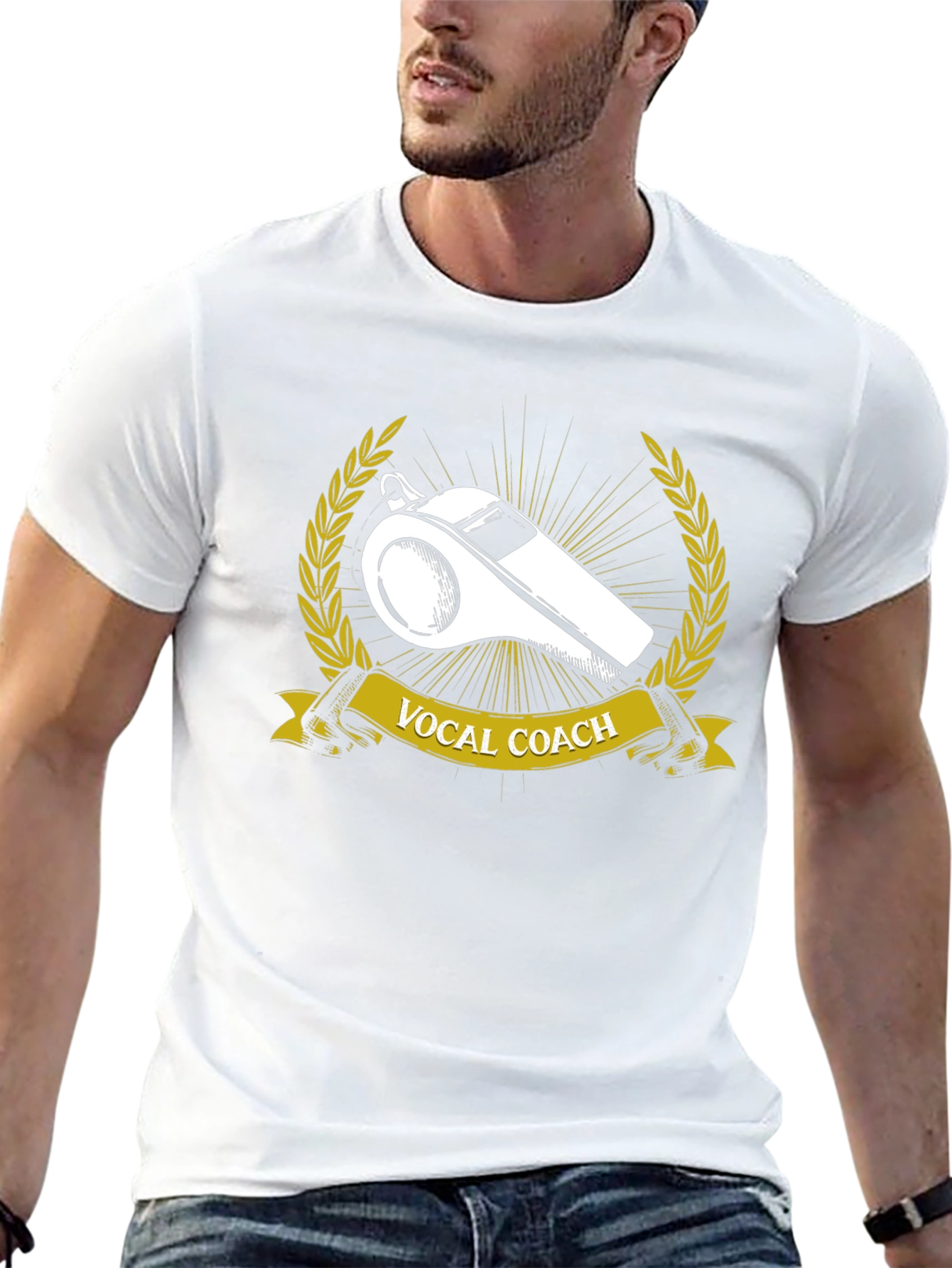 Vocal Coach Whistle Graphic Tee