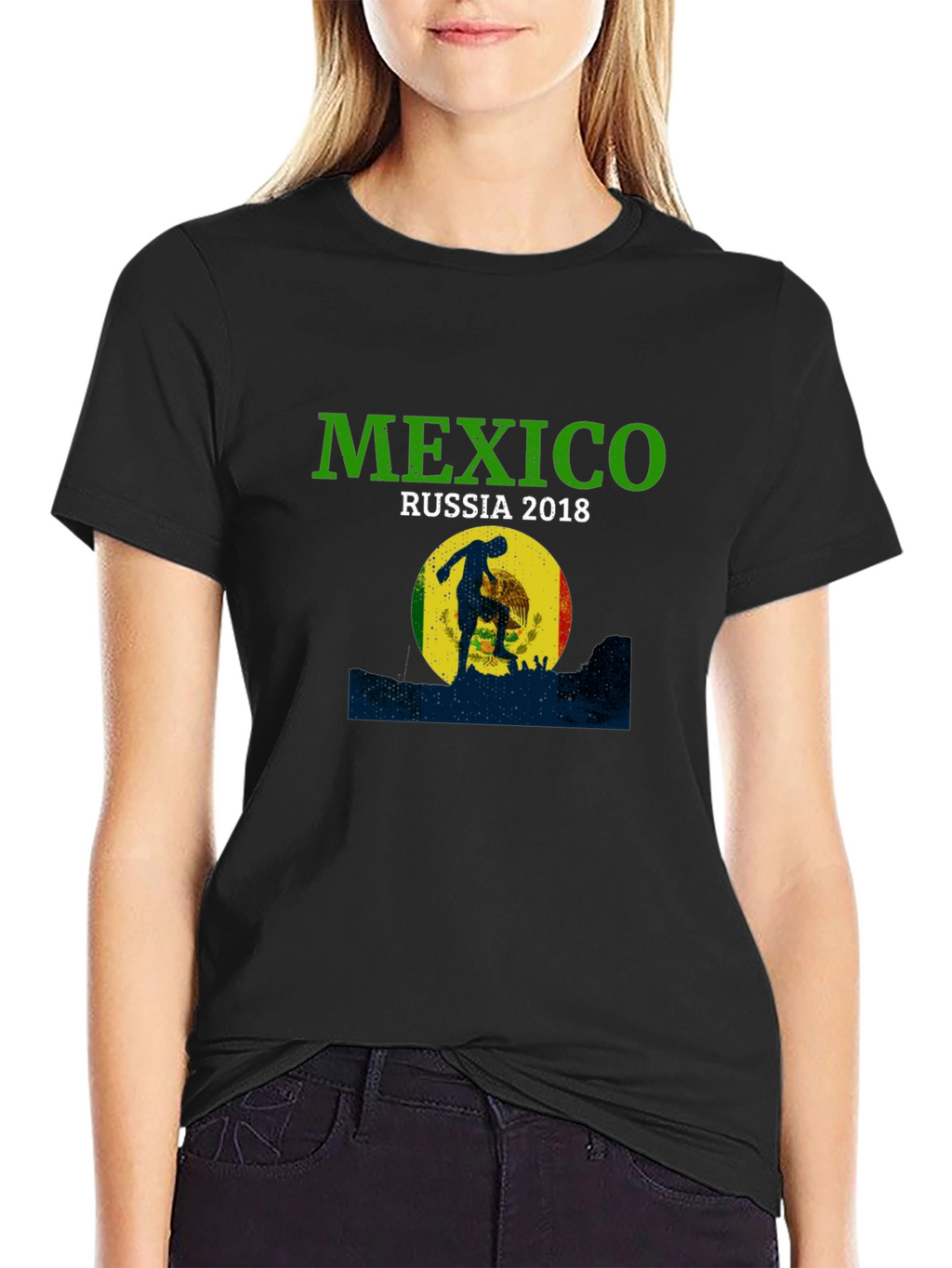 Mexico Russia 2018 Soccer T-Shirt