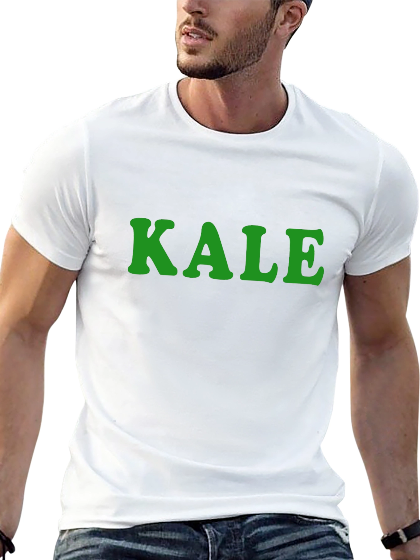 KALE Graphic Tee - Trendy Comfortable Black T-Shirt