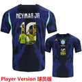 NEYMAR JR #10 Brazil Away Blue Player Version Soccer Jersey 2026/27 ★★ Item NO.: 2153190 Front