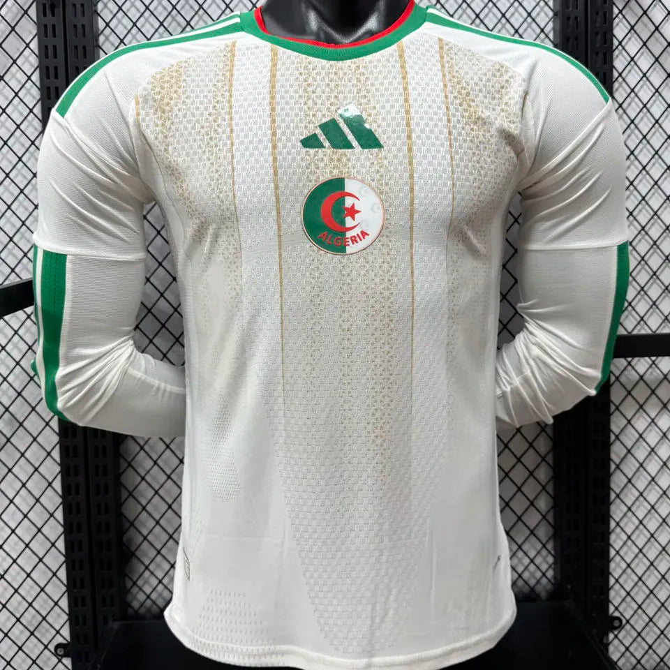 2025 Egypt Home Red Fans Soccer Jersey Detail 2
