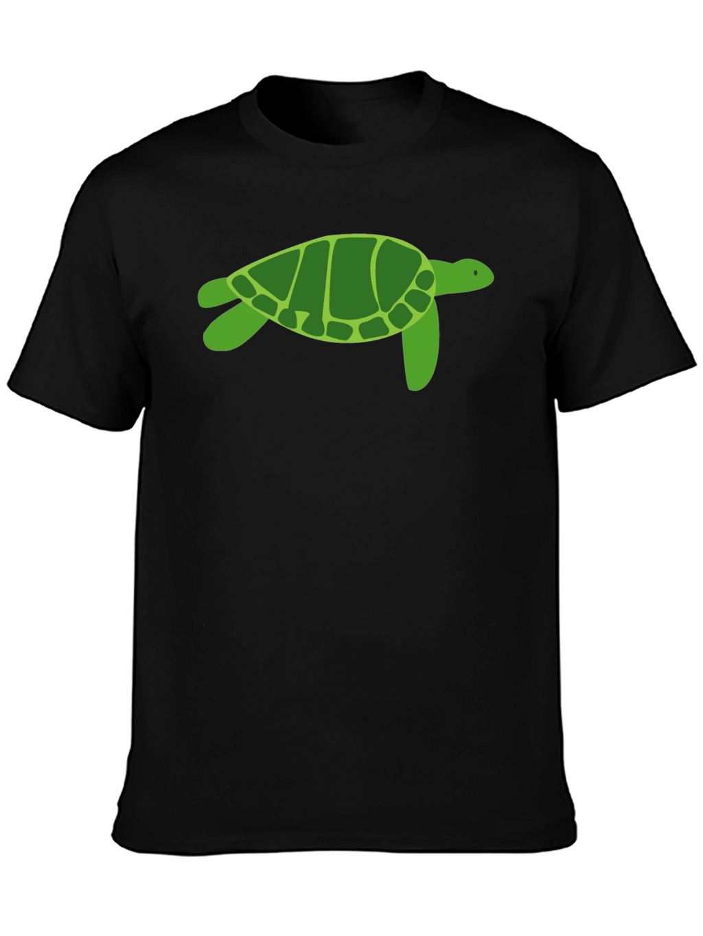 Turtle Graphic Tee - Casual Cotton T-Shirt