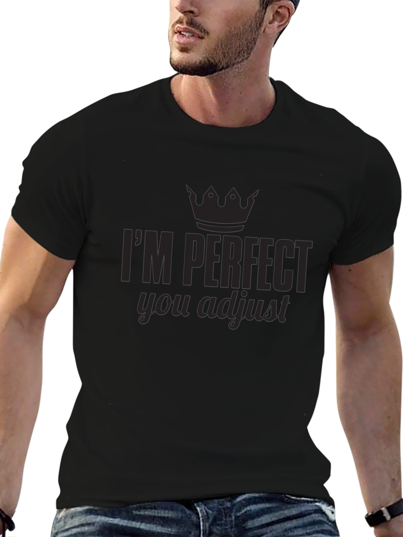 Im Perfect You Adjust Graphic Tee
