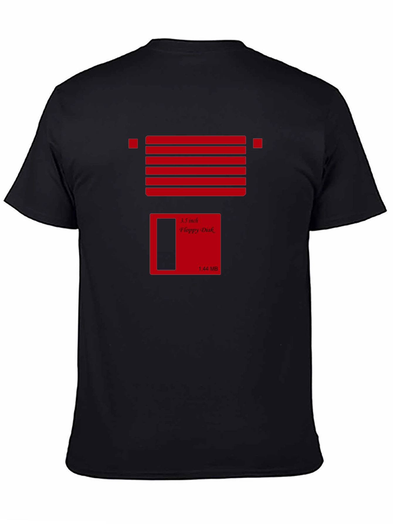 Retro Floppy Disk Graphic T-Shirt - Geeky Tee