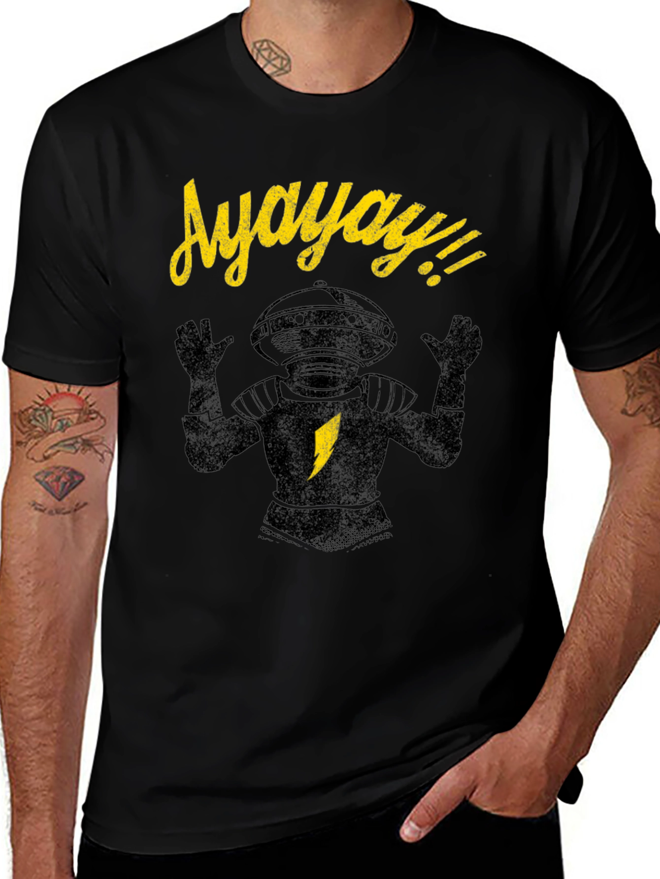 Lost in Space Robot Ayayay T-Shirt