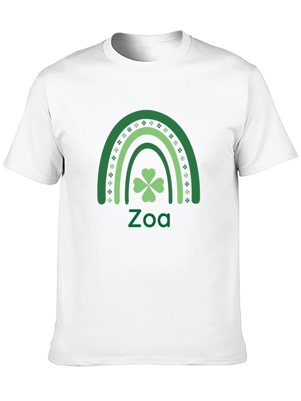Zoa St. Patricks Day Rainbow Clover T-Shirt