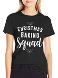Christmas Baking Squad T-Shirt Holiday Crew Apparel