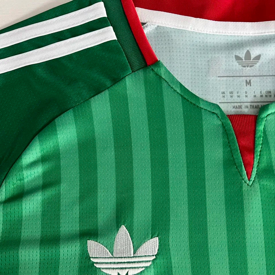 2026/27 Algeria Away Green Fans Soccer Jersey Detail 2