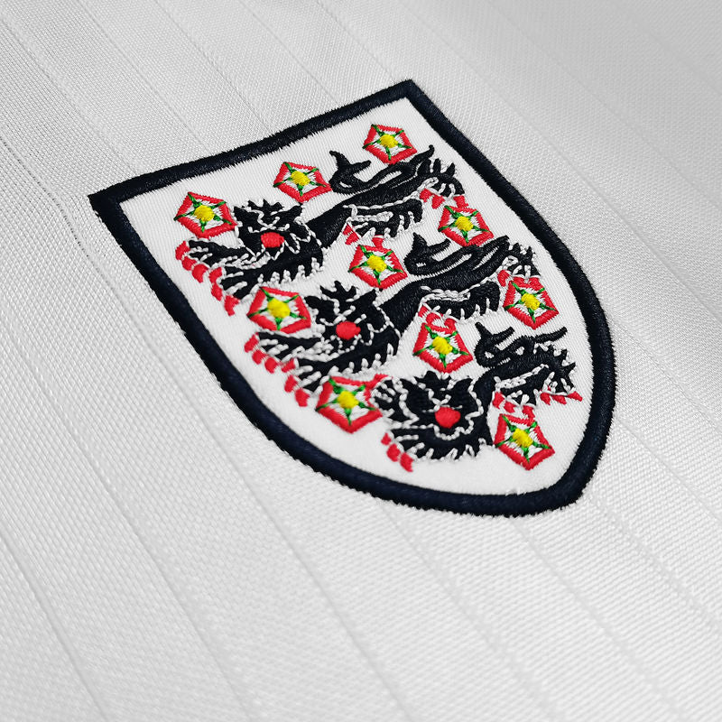 1984/1987 England Home White Retro Soccer Jersey Item NO.: 1457374 Detail 1