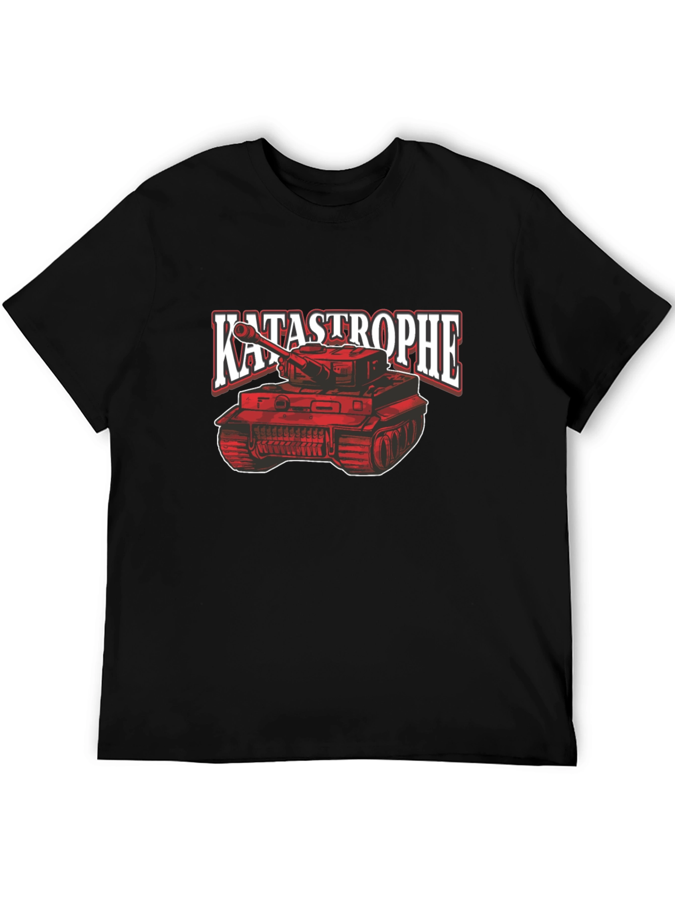 Katastrophe Tank Graphic Tee - Bold Design