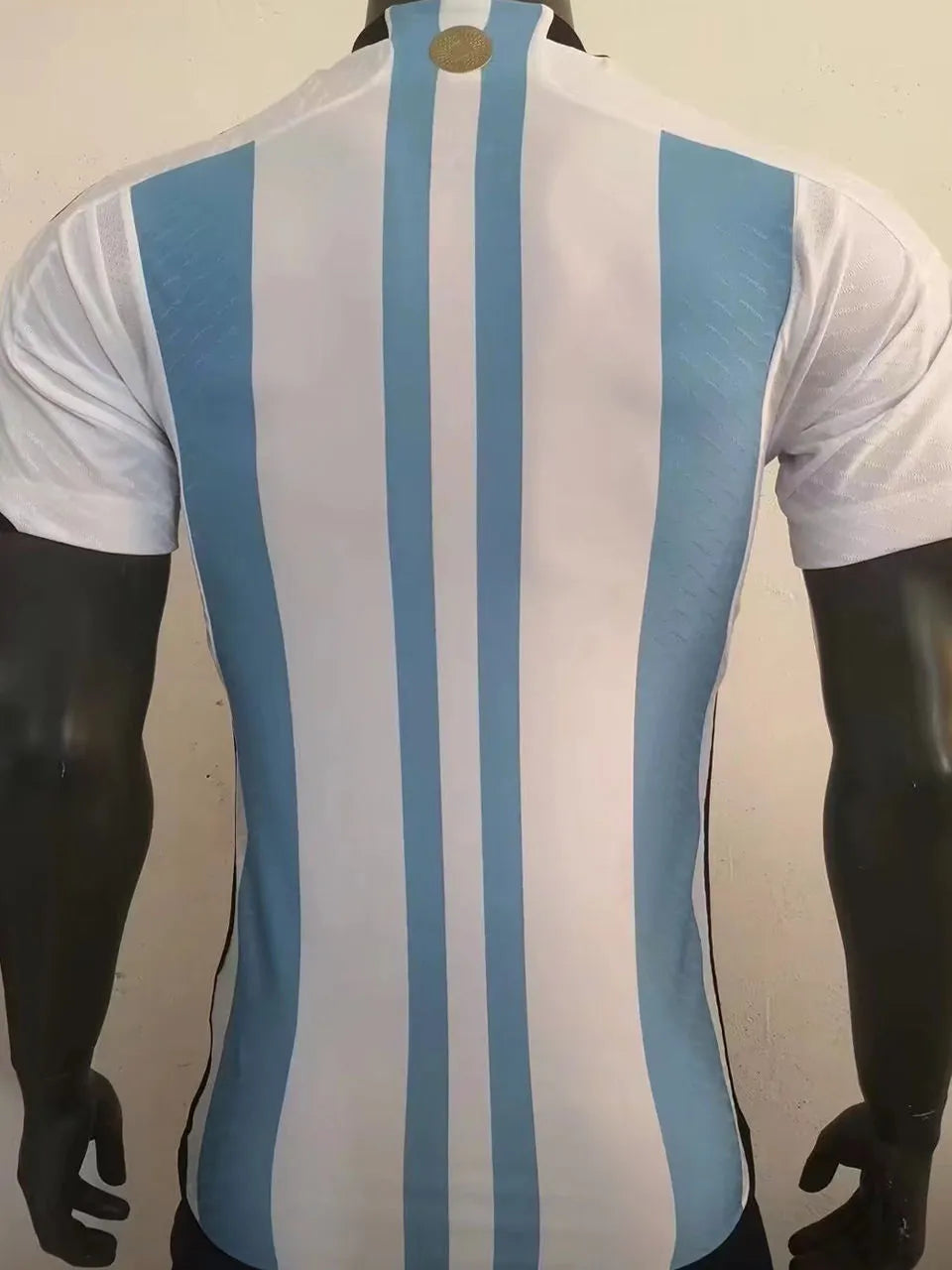 2022/23 Argentina Home Player Version Soccer Jersey (3 Stars 3星) Back
