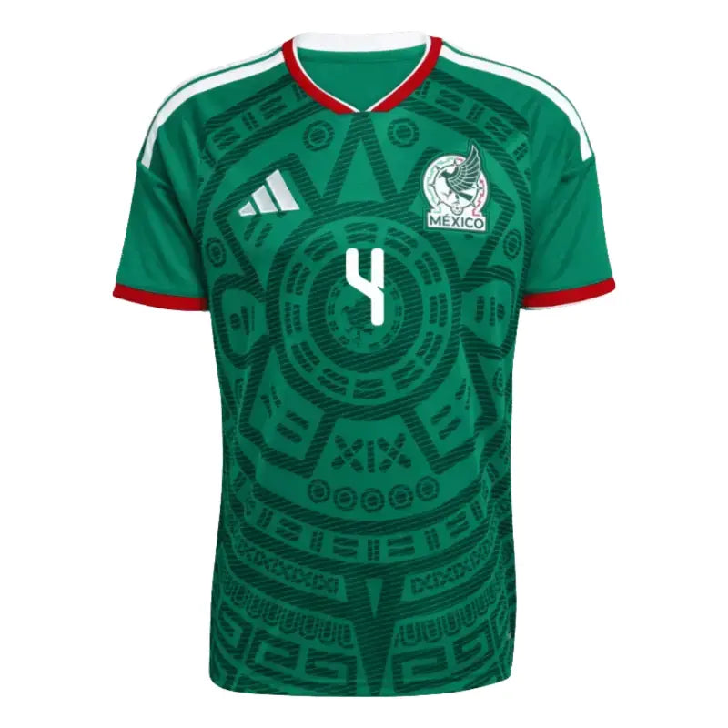 Edson Alvarez 2026 Mexico Home Jersey Front