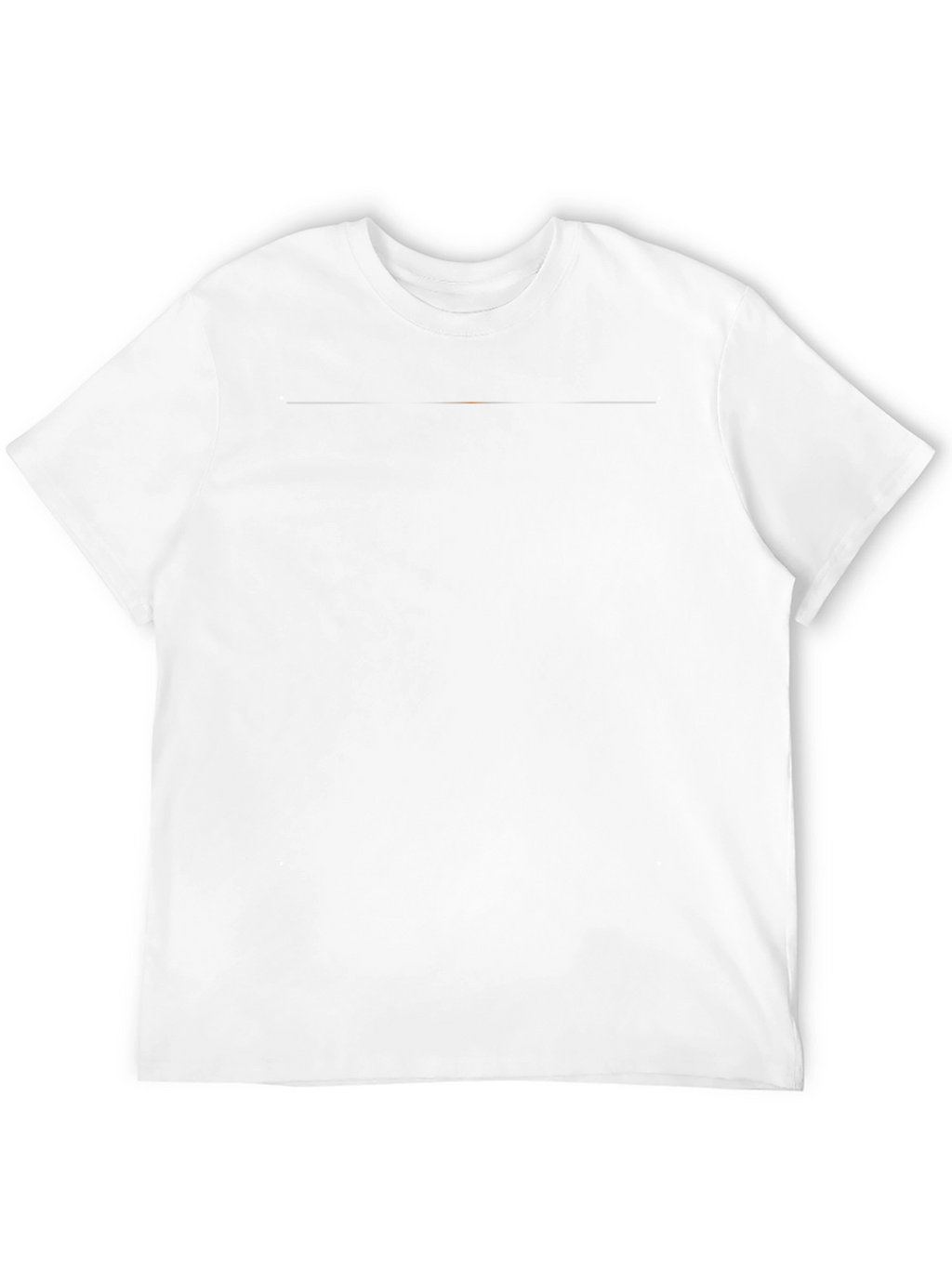 Mens Solid Black Casual T-Shirt