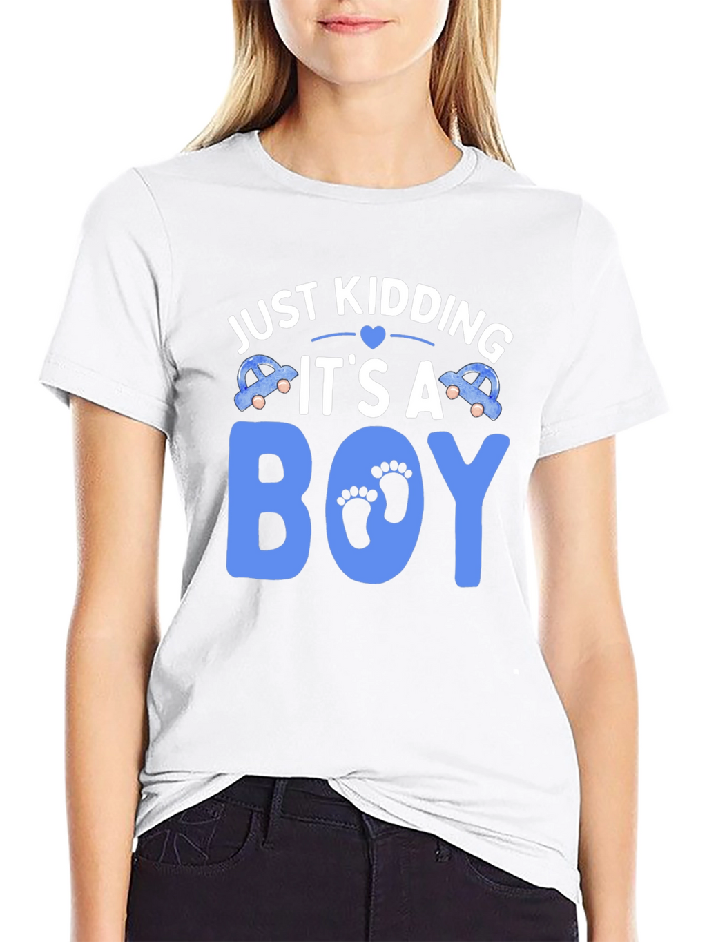 Just Kidding Its A Boy T-Shirt