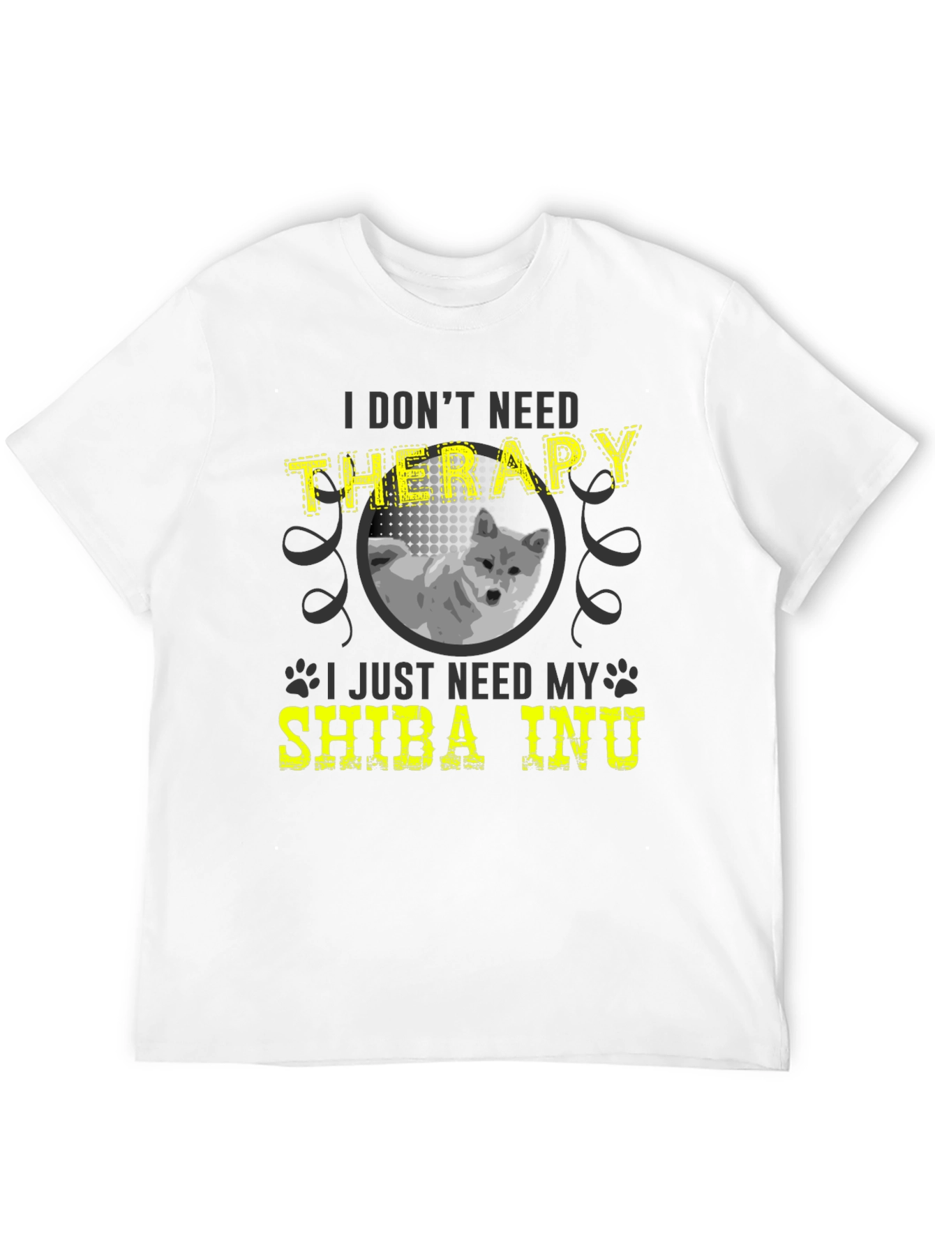 Shiba Inu Therapy T-Shirt - Dog Lover Tee