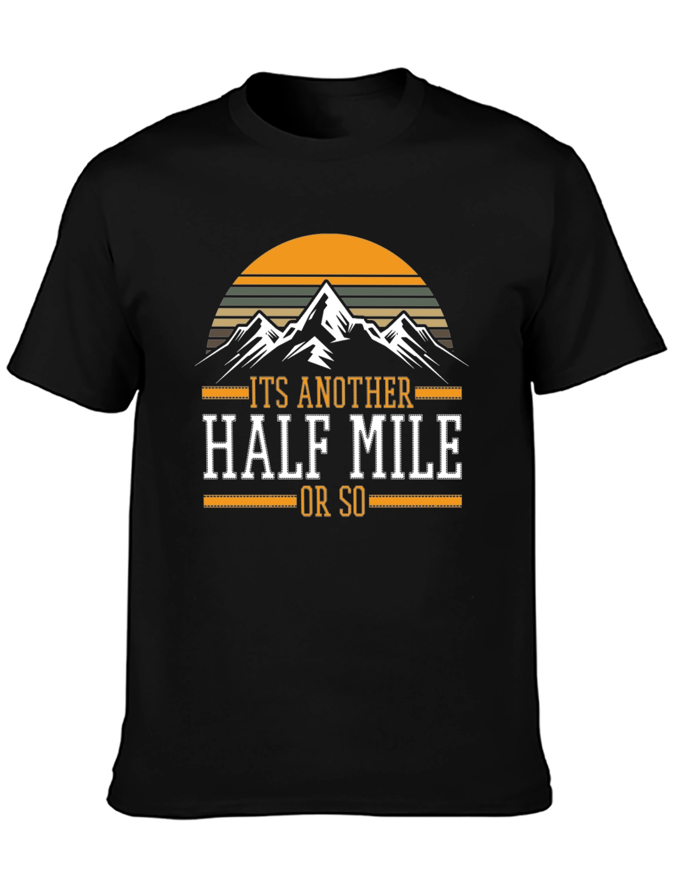 Half Mile Hiking Graphic Tee