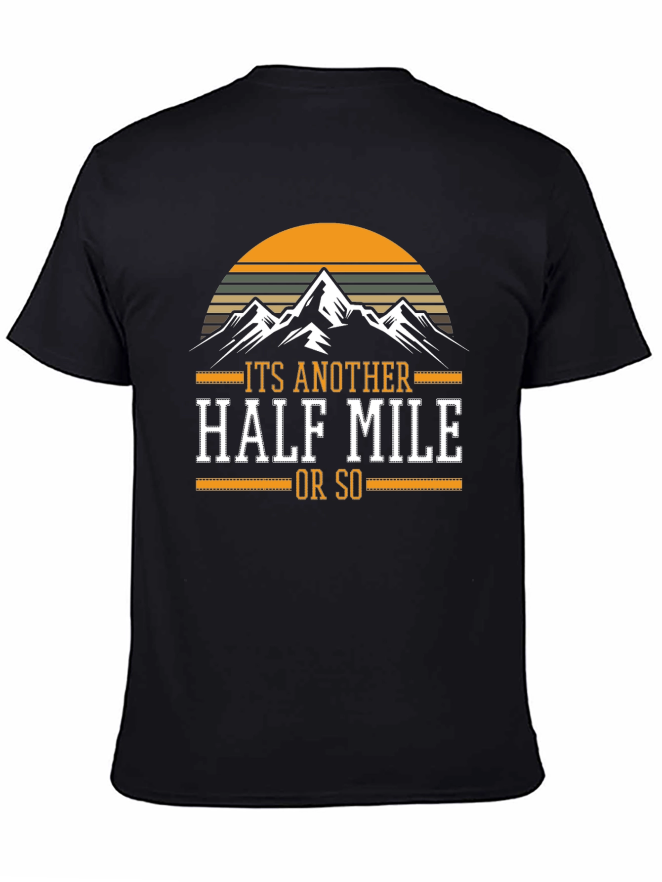 Half Mile Hiking Graphic Tee