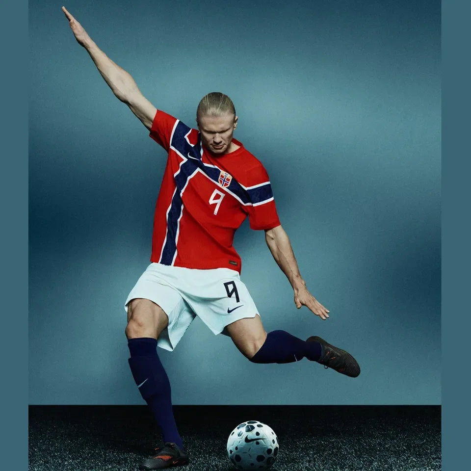 2026/27 Norway Home Red Fans Soccer Jersey Back