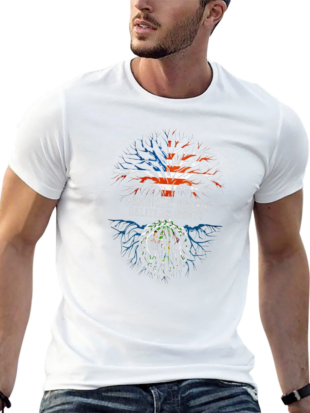 American Grown Belizean Roots T-Shirt