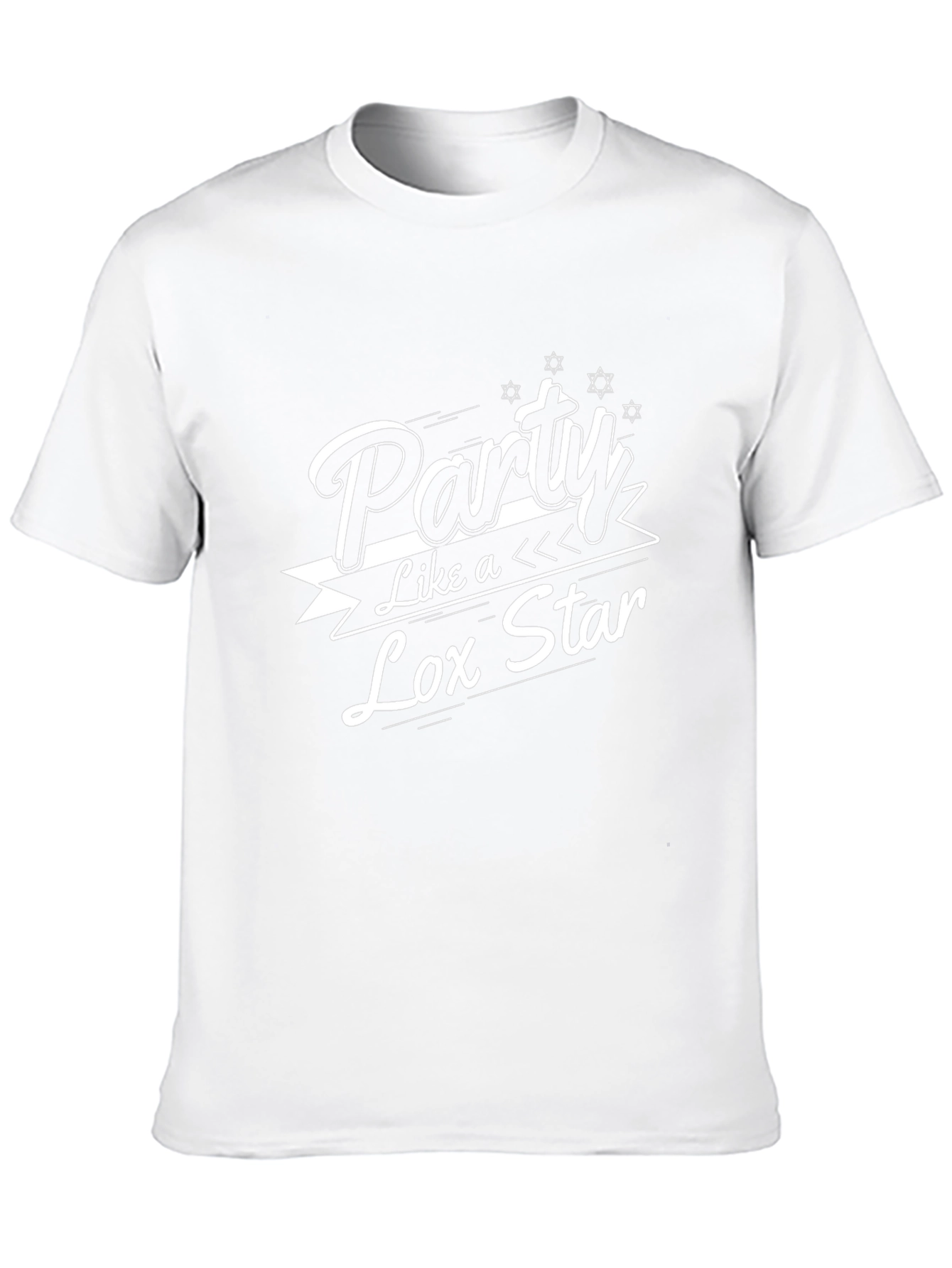 Party Like a Lox Star Black T-Shirt