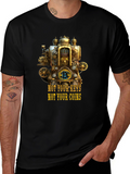 Steampunk Bitcoin Crypto T-Shirt