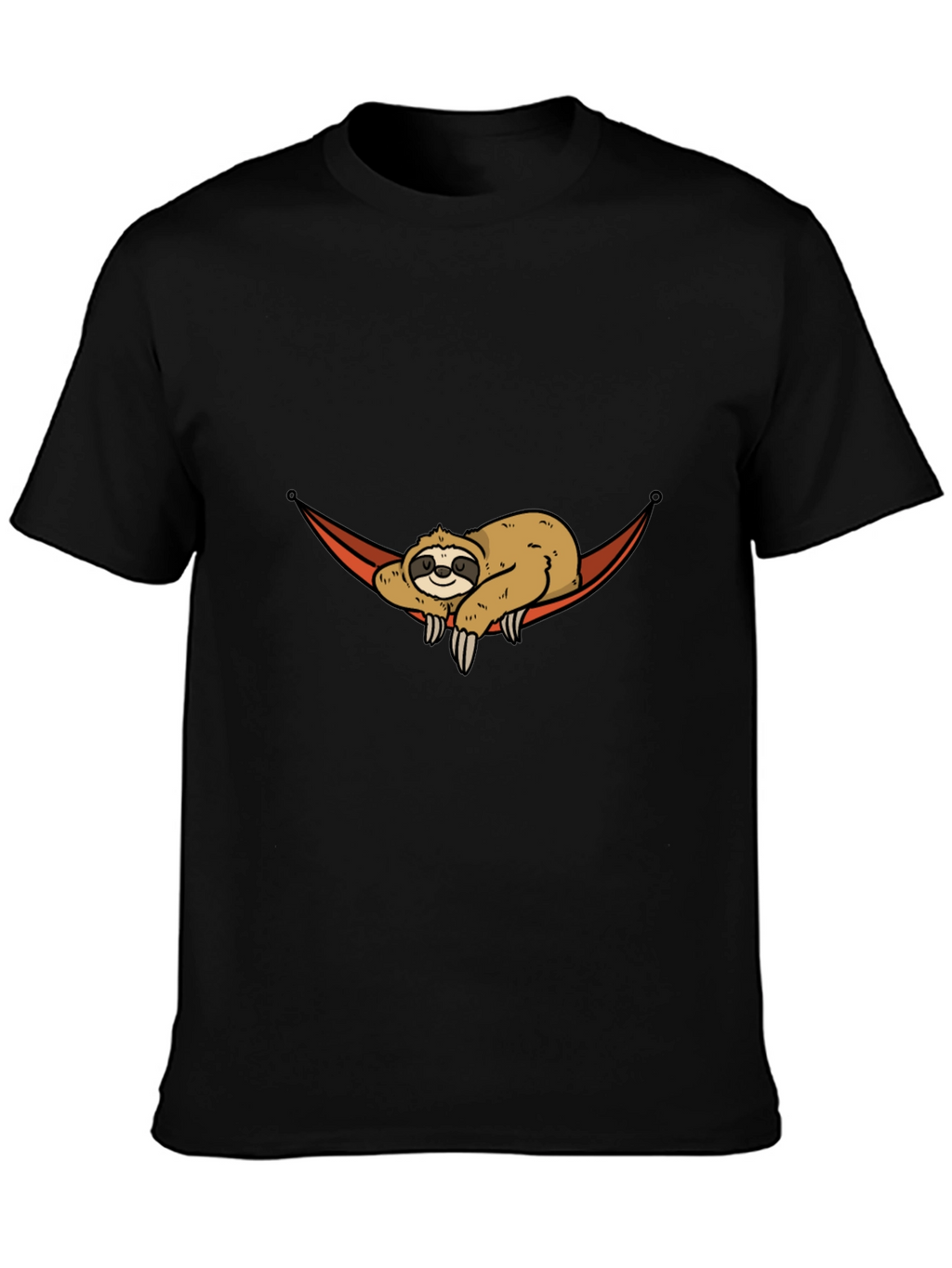 Sloth Hammock Graphic Tee - Relaxed Style