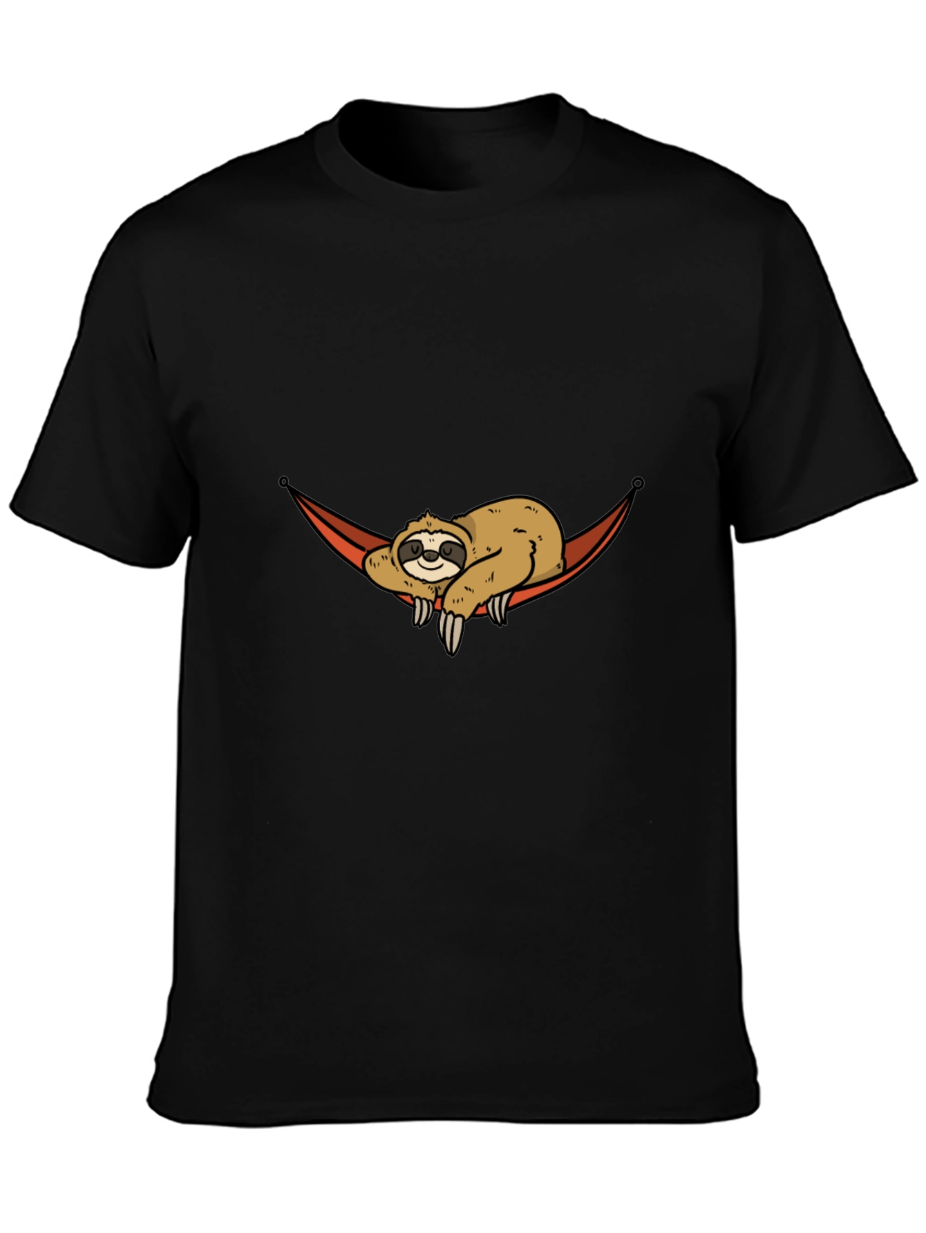Sloth Hammock Graphic Tee - Relaxed Style