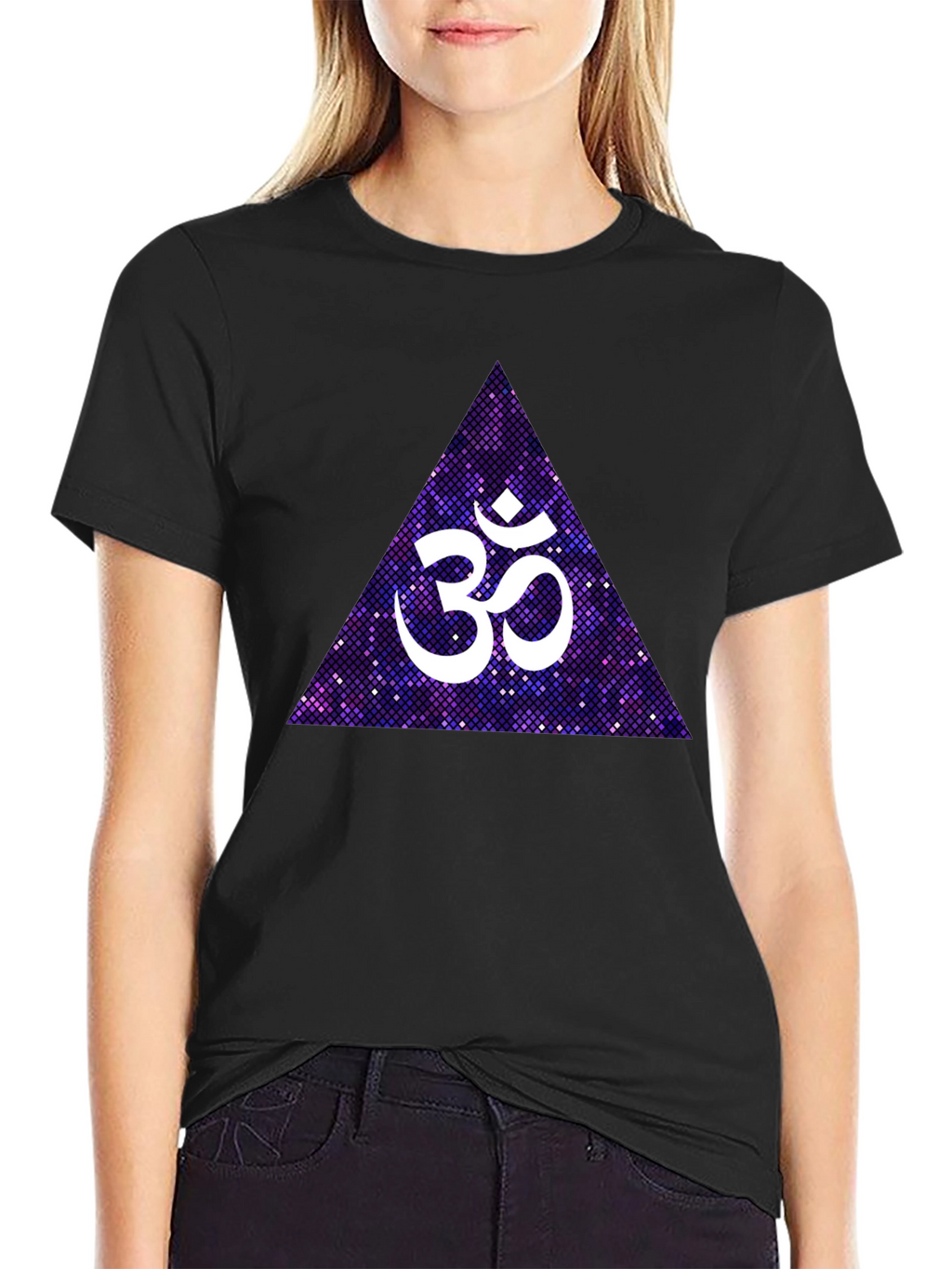 Om Triangle Graphic Tee - Unisex