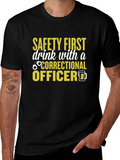 Correctional Officer Drink T-Shirt